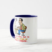 errにコンピュータ(1)は実際にあります マグカップ (正面左)