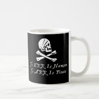 errにArrに人間あります海賊はです コーヒーマグカップ