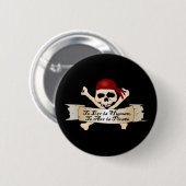 errにArrに人間、あります海賊はです 缶バッジ (正面&裏面)