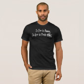 errにArrに人間、あります海賊はです Tシャツ (正面フル)