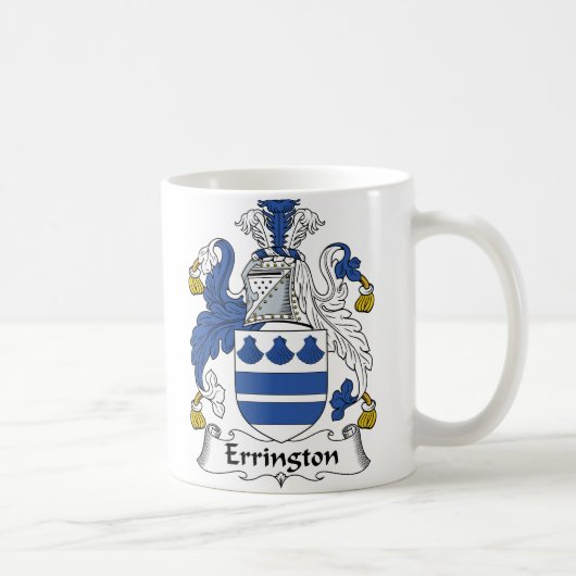 Erringtonの家紋 コーヒーマグカップ (右)