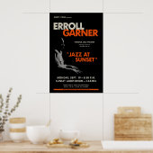 Erroll Garner jazz poster - Concert by the Sea ポスター (キッチン)