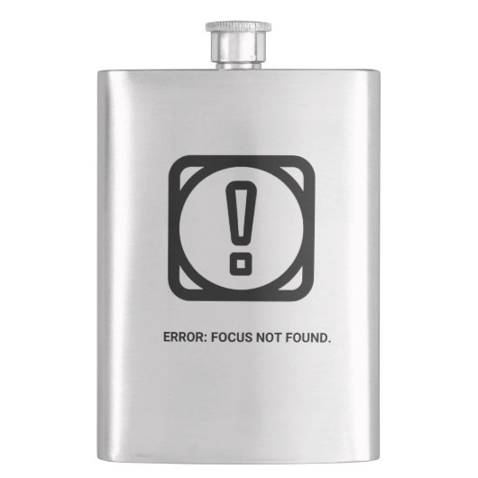 ERROR: フォーカスが見つかりません Flask | 楽しいリモートワーク フラスク (正面)