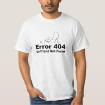 Error 404 ガールフレンドが見つかりません - ギークユーモア