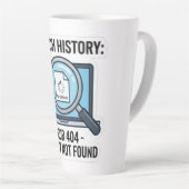 Error 404 マグカップ - 面白いITコーヒーカップ (右アングル)