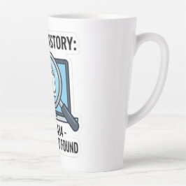 Error 404 マグカップ - 面白いITコーヒーカップ
