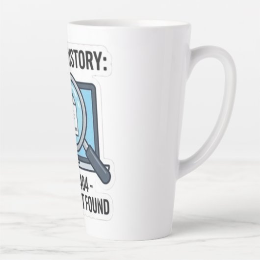 Error 404 マグカップ - 面白いITコーヒーカップ (右)