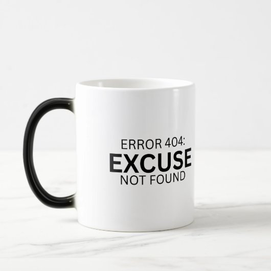 Error 404: 言い訳は見つかりません - 変身マグカップ モーフィングマグカップ (左)