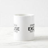 Error 404: 言い訳は見つかりません - 変身マグカップ モーフィングマグカップ (中央)
