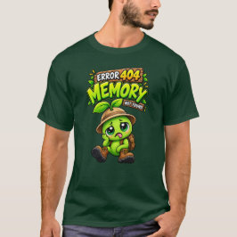 Error 404 Memory Not Found おもしろPodPea Tシャツ