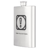 ERROR: FOCUS NOT FOUND Flask | Funny Remote Work フラスク (左)