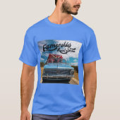 ERSのアルバムカバー Tシャツ (正面)