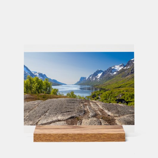 Ersfjordbotn アクリルサイン (正面)