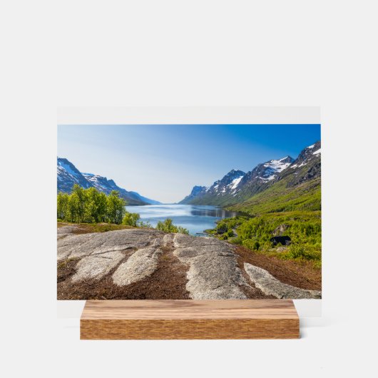 Ersfjordbotn アクリルサイン (正面)