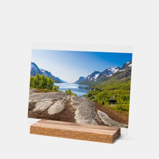 Ersfjordbotn アクリルサイン (傾斜)