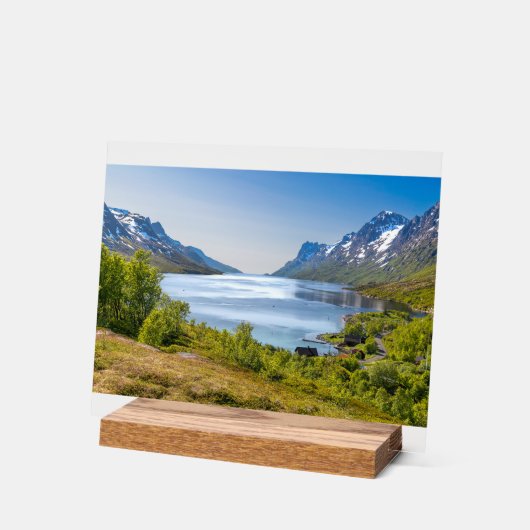 Ersfjordbotn アクリルサイン (傾斜)