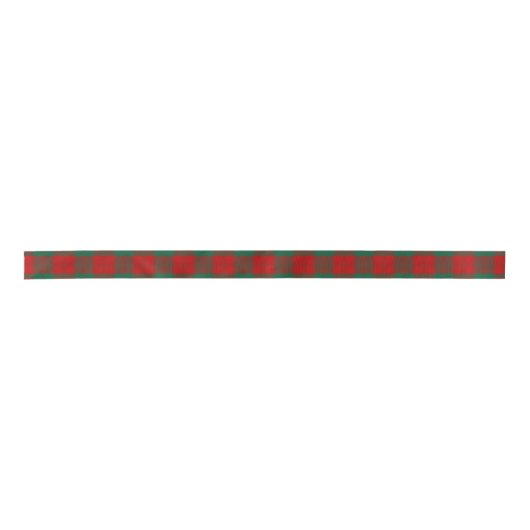 Erskineのタータンチェック サテンリボン (正面)