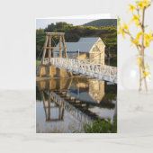 Erskine橋挨拶状 カード (黄色い花)