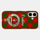 Erskine Clan Badge & Tartan iPhone / iPad case Case-Mate iPhoneケース (裏面 (横))