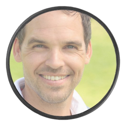 Erstellen Sie Ihr eigenes Foto アイスホッケーパック (正面)