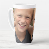 Erstellen Sie Ihr eigenes Foto カフェラテマグ (左アングル)