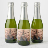 Erstellen Sie Ihr eigenes Foto スパークリングワインラベル (ボトル)