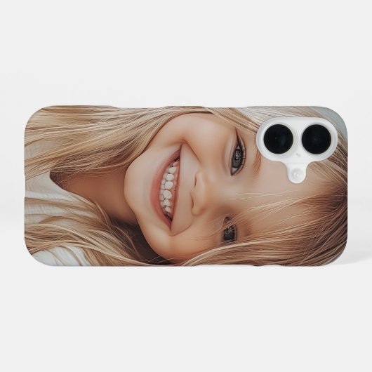 Erstellen Sie Ihr eigenes Foto iPhone 16ケース (裏面横)