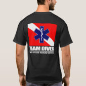ERTチームダイバー Tシャツ (裏面)