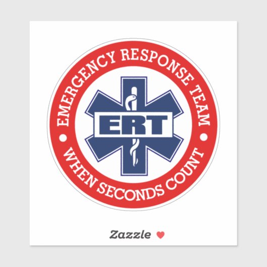 ERT緊急対応チーム シール (シート)