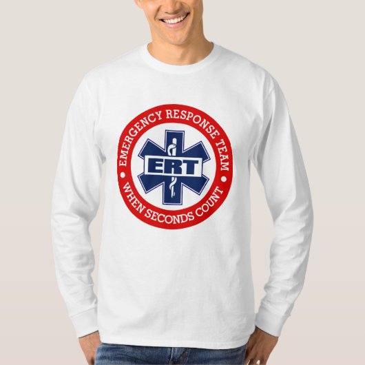 ERT緊急対応チーム Tシャツ (正面)