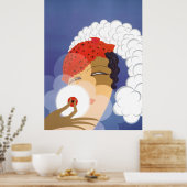Erte - The Twenties Remembered Again Suite, Make u ポスター (キッチン)