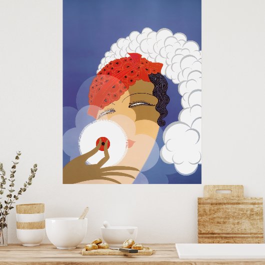 Erte - The Twenties Remembered Again Suite, Make u ポスター (キッチン)