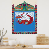 Erte - The Twenties Remembered Again Suite, Russia ポスター (キッチン)