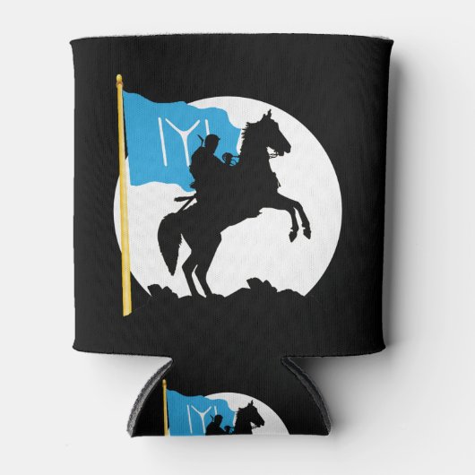 Ertugrul Bey Kayi IYI国旗オスマン帝国イスタンブール 缶クーラー (正面)