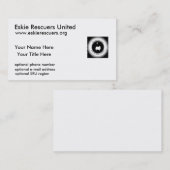 ERUの名刺のテンプレート 名刺 (正面/裏面)