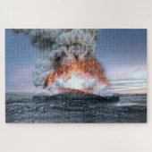Eruption du volcan Kilauea à Hawaï, ジグソーパズル (横)