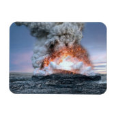 Eruption du volcan Kilauea à Hawaï, マグネット (横)
