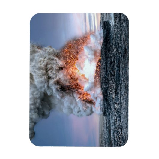 Eruption du volcan Kilauea à Hawaï, マグネット (縦)