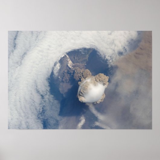 Eruption of Sarychev volcano 2 ポスター (正面)