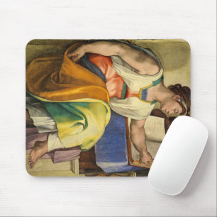 Erythraean Sibyl by Michelangelo マウスパッド