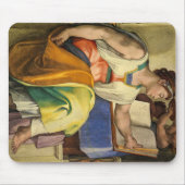Erythraean Sibyl by Michelangelo マウスパッド (正面)