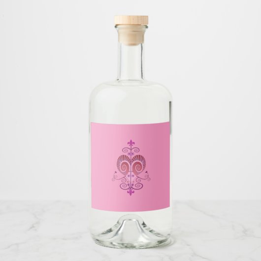 ERZULI FREDA VEVE食品・飲料ラベルセット リキュールボトルラベル (正面)