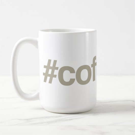 ESのためのND - #coffeelifeのコーヒー・マグ コーヒーマグカップ (左)