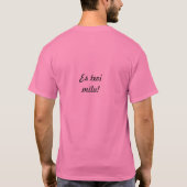 ESのteviのmiluのkreklis Tシャツ (裏面)