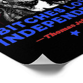 Esは独立を愛おもしろいし、創立の4番目の ポスター (角)