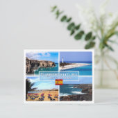 ESアイルスカナリーフエルテベンチュラキュエバスデアジュイ ポストカード (スタンド正面)