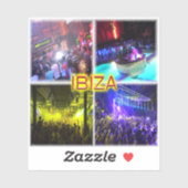 ESイビサ^ディスコinイビサ シール (シート)