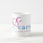 ESカーター愛は決して通常のマグではないです コーヒーマグカップ (中央)