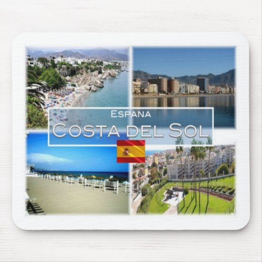 ESスペイン – Espana - Costa Del Sol – トレモリノス – マウスパッド (正面)