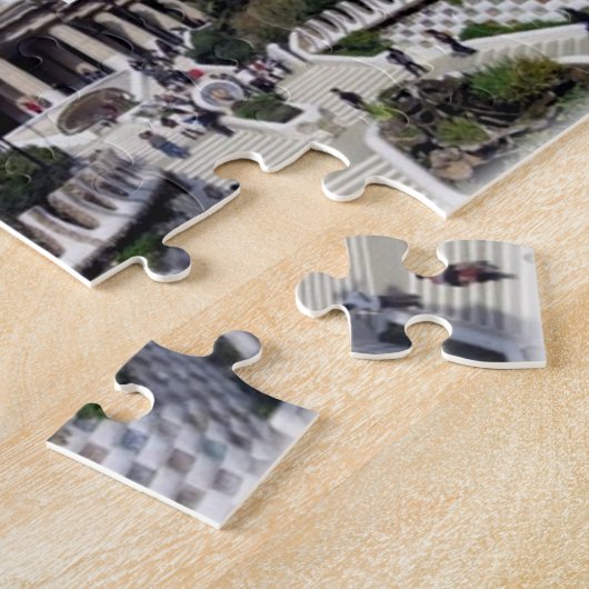 ESバルセロナ – サグラダファミリア – カーサバトロ ジグソーパズル (側面)